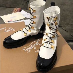 Louboutin Horse Guarda Flat Patent